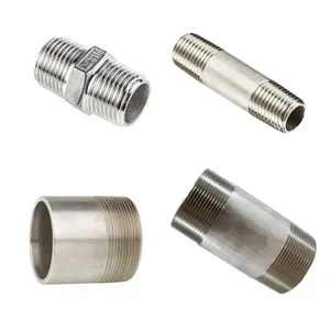 Iplangan nipple zanglamaydigan po'latdan 316L 1 "600-sinf